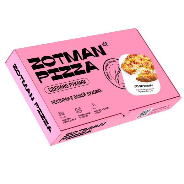 "ZOTMAN" пицца чиз карбонара